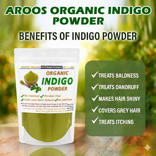 Aroos Organic Indigo Powder 100gm