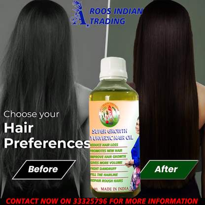 Aroos Organic Hair Oil