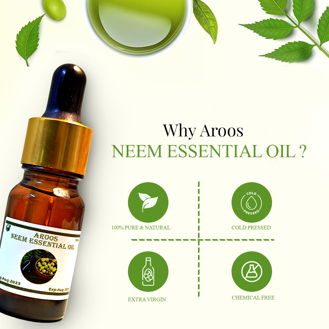 Aroos Organic Neem Essential Oil