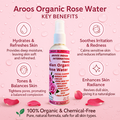 Aroos Organic Rose Water