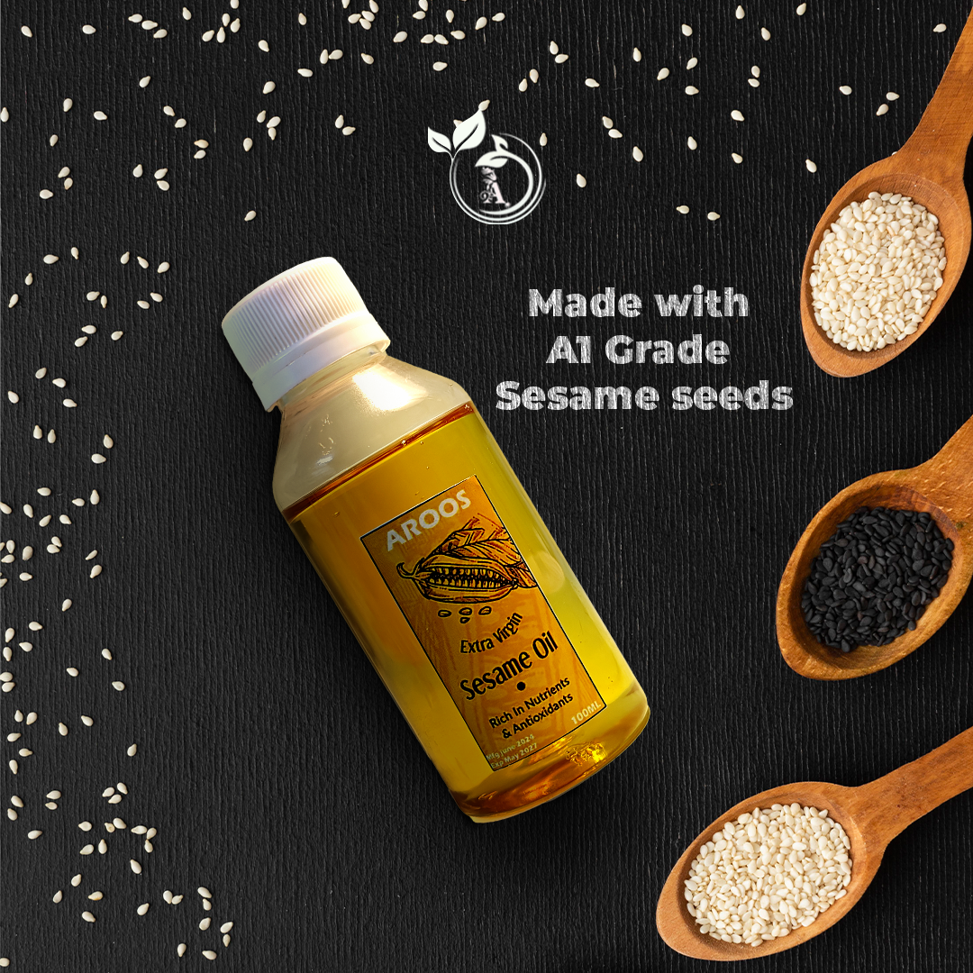 Aroos Organic Sesame Oil