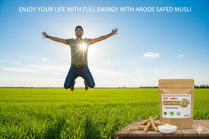 Aroos Organic Safed Musli Powder 100gm