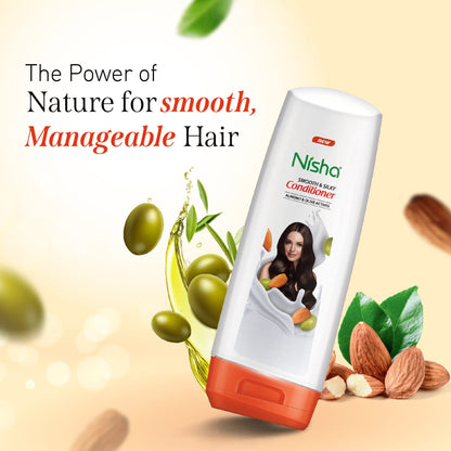 Nisha Conditioner Almond & Olive Actives