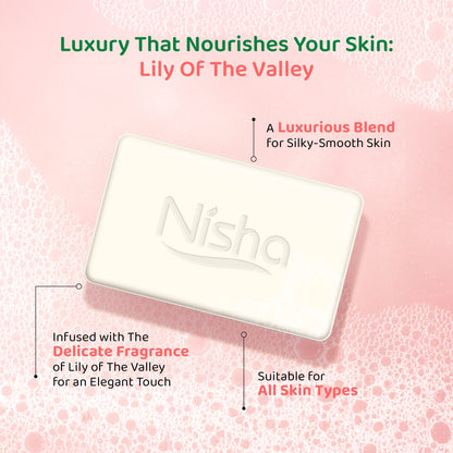 Nisha Luxury Soap Lily of The Valley