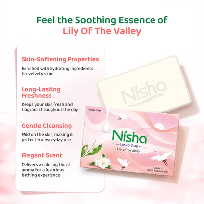 Nisha Luxury Soap Lily of The Valley