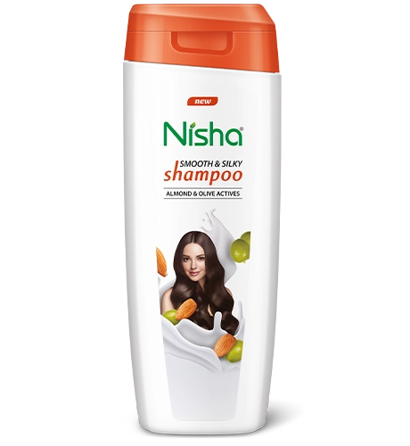 Nisha Shampoo Almond & Olive Actives