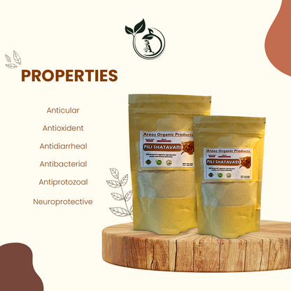 Aroos Organic Pillishatavari Powder