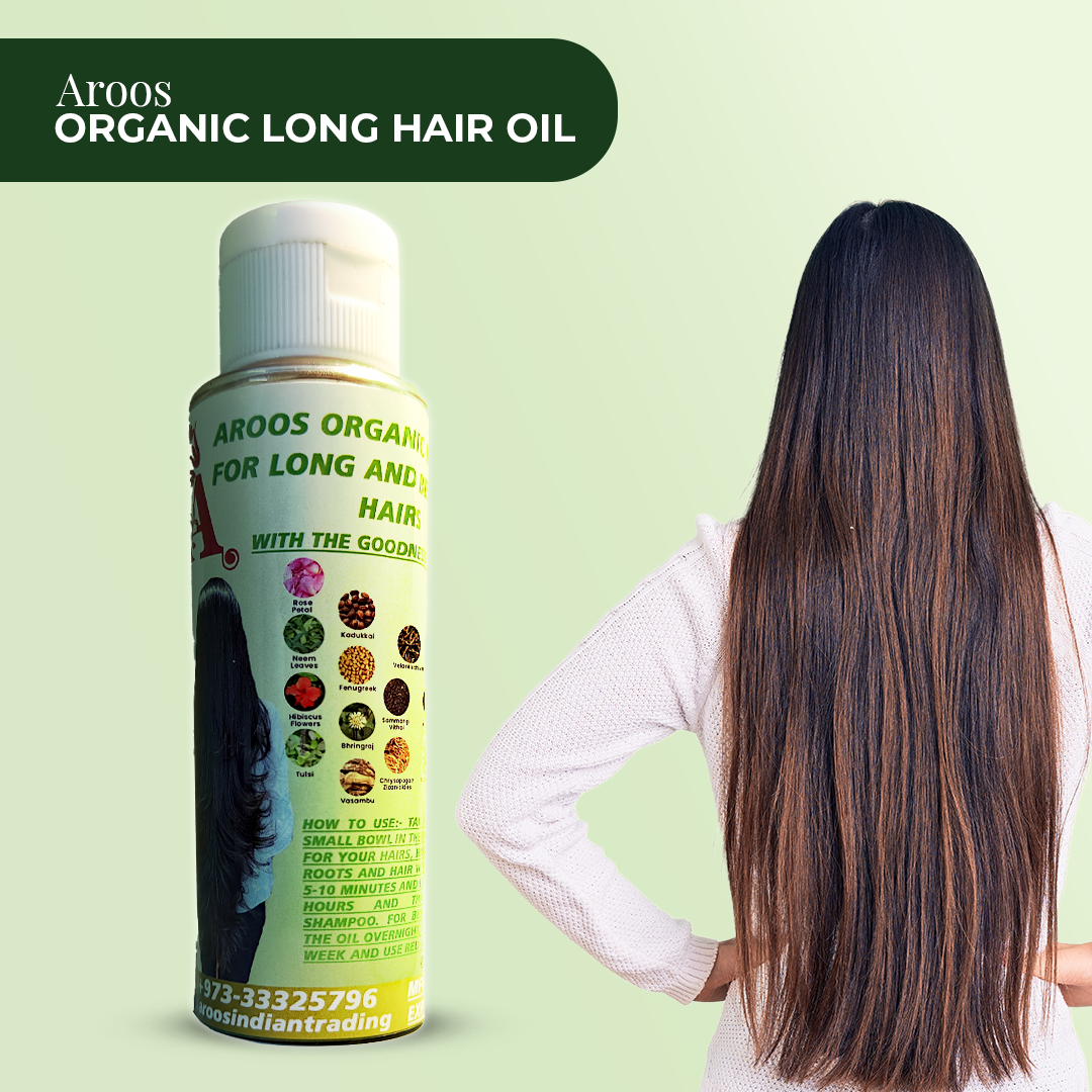 Aroos Organic Long Hair Oil
