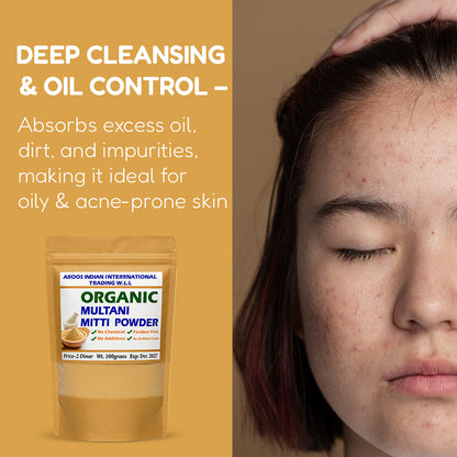 Aroos Organic Multani Mitti