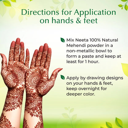 Aroos Neeta 100% Pure Henna 100gm