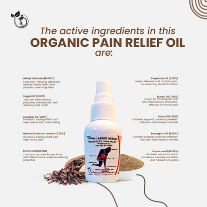 Aroos Natural Pain Relief Oil
